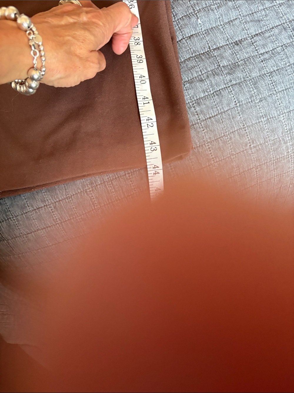 Garage Women's Brown Straight-Leg Trousers - Picture 6 of 7